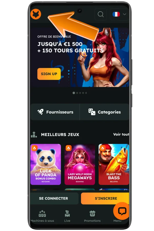 Wolf Moon Choisissez le Site